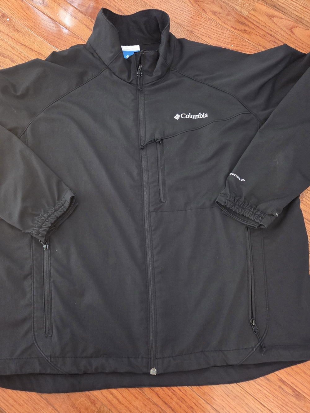 Columbia Black Performance Softshell Jacket